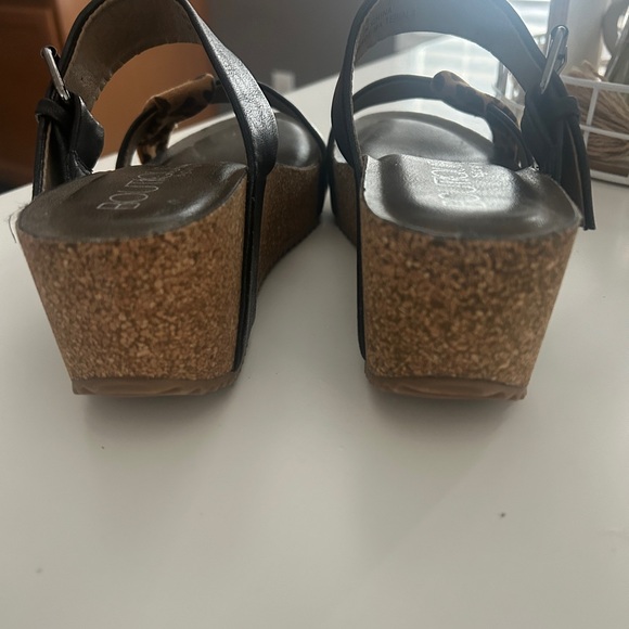 Boutique by Corky’s Wedge Sandals Size 7 Black - Picture 10 of 15
